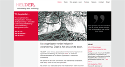 Desktop Screenshot of helder-ontwikkeling.nl