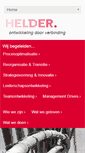 Mobile Screenshot of helder-ontwikkeling.nl